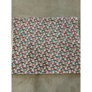 Raggedy Ann And Andy cotton blanket vintage 64" by 39" clean